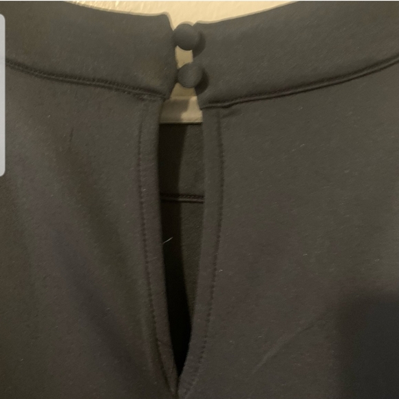 Black Torrid Mini Studio Luxe Ponte High Neck Skater Dress Size 4 - Picture 7 of 10